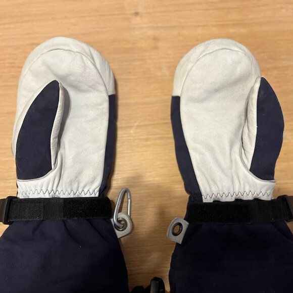 Hestra Army Leather Heli Ski Mitten Size 9 Men's - Picture 5 of 5